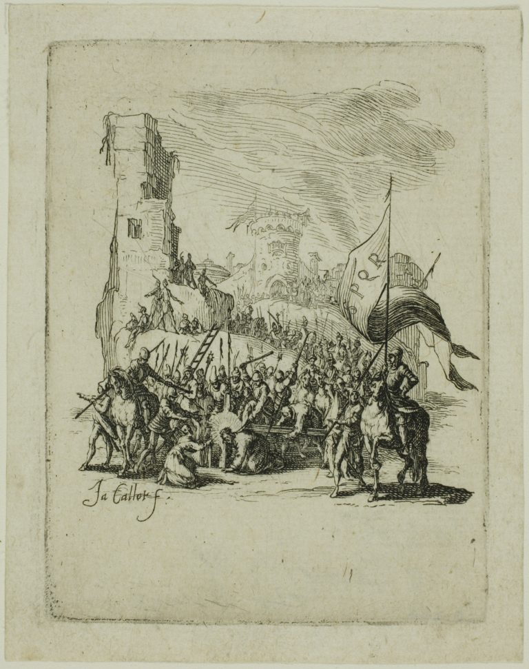 Christ Carrying the Cross, from The Small Passion