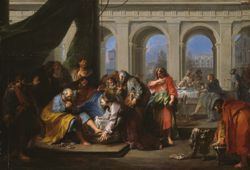 Christ Washing the Feet of His Disciples