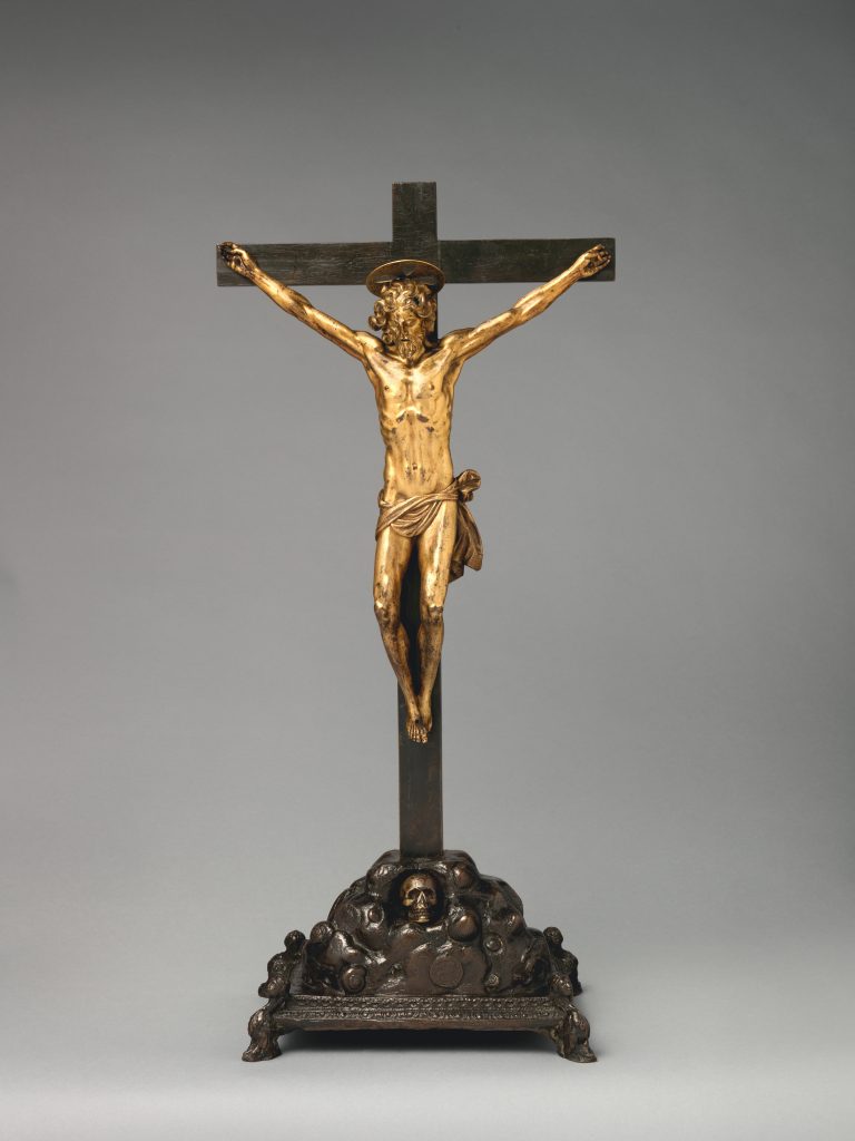 Crucifix on a Golgotha base