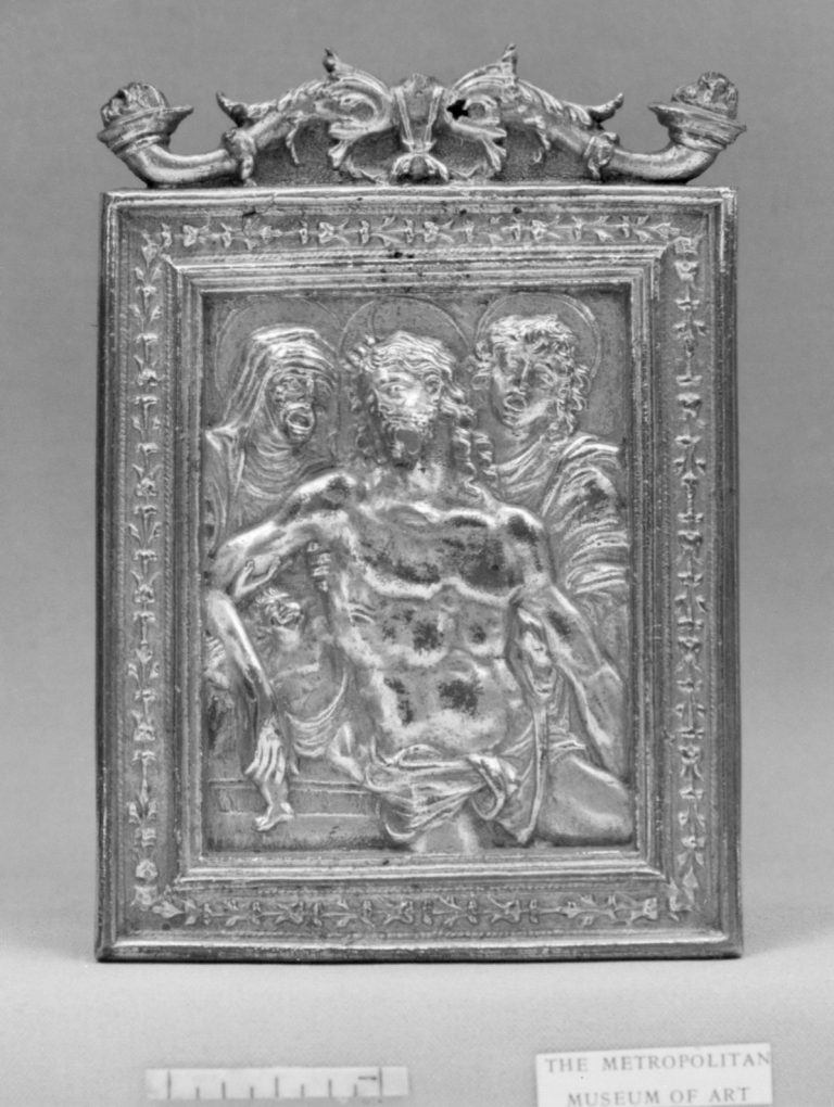 Dead Christ with Virgin and Saint John