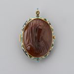 Double-Sided Pendant with Christ and Virgin
