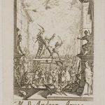 Martyrdom of Saint Andrew, plate three from The Martyrdoms of the Apostles