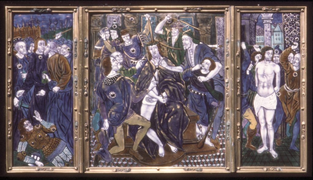 Mocking of Christ; Kiss of Judas; Flagellation