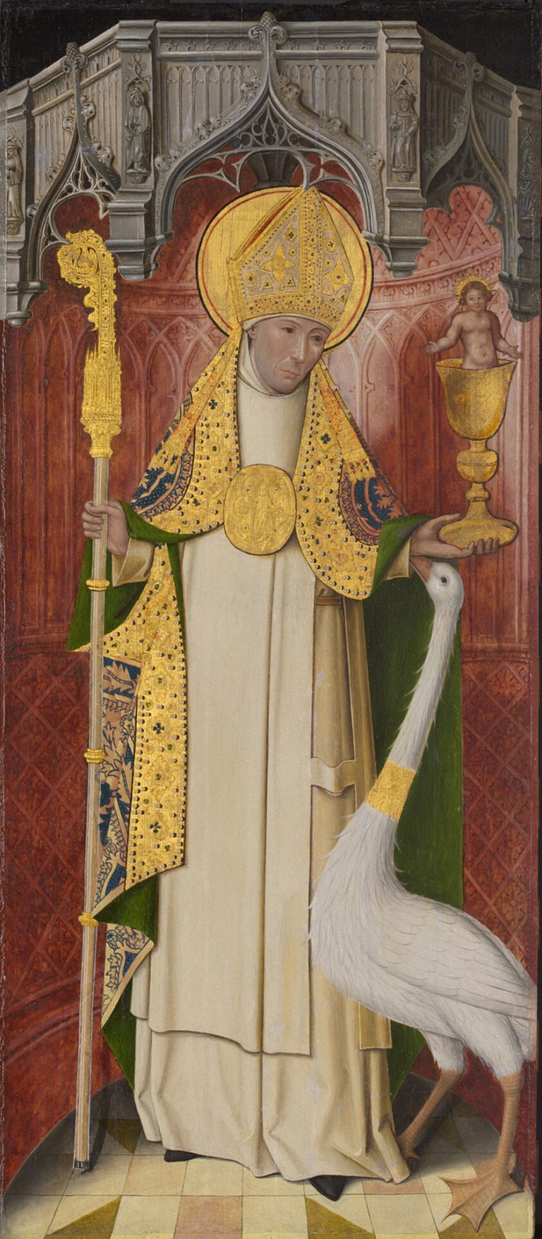 Panels from the High Altar of the Charterhouse of Saint-Honoré, Thuison-les-Abbeville: Saint Hugh of Lincoln