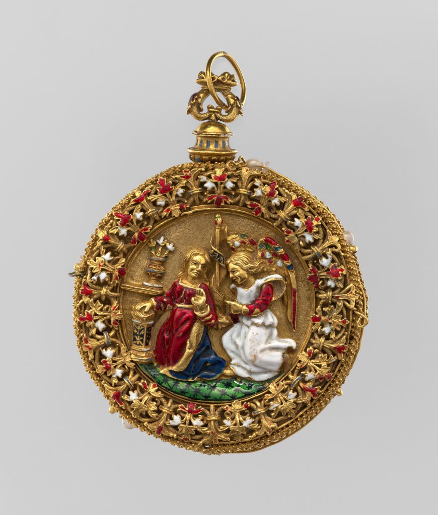 Pendant with scene of the Annunciation