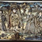 Picture Depicting the Queen of Sheba before King Solomon