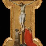 Processional Cross with Saint Mary Magdalene and a Blessed Hermit
