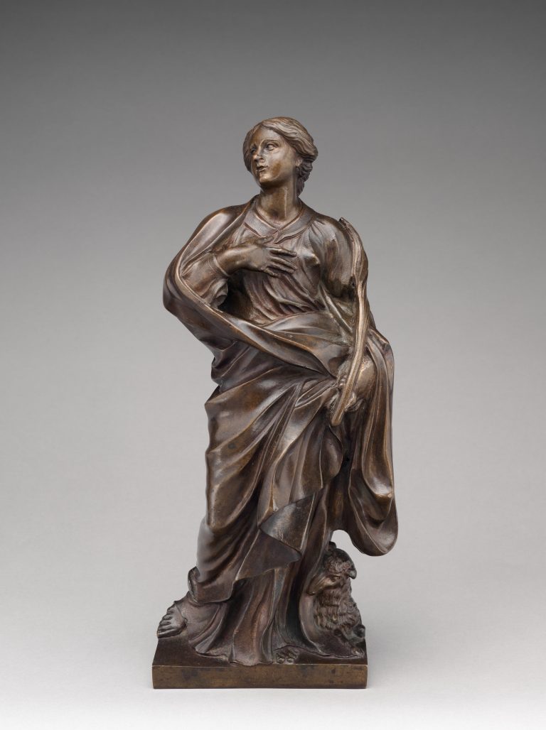 Saint Agnes — Bernini