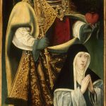 Saint Augustine and an Augustinian Canoness