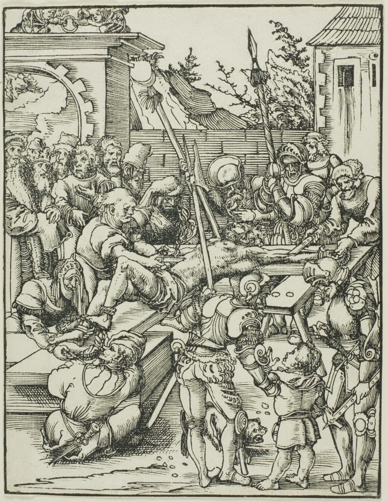 Saint Bartholomew, from The Martyrdom of the Apostles