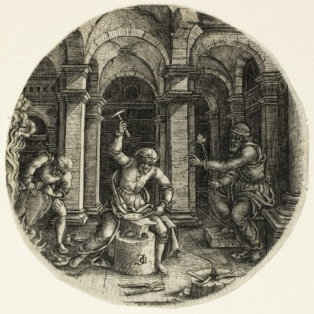 Saint Eligius and King Dagobert