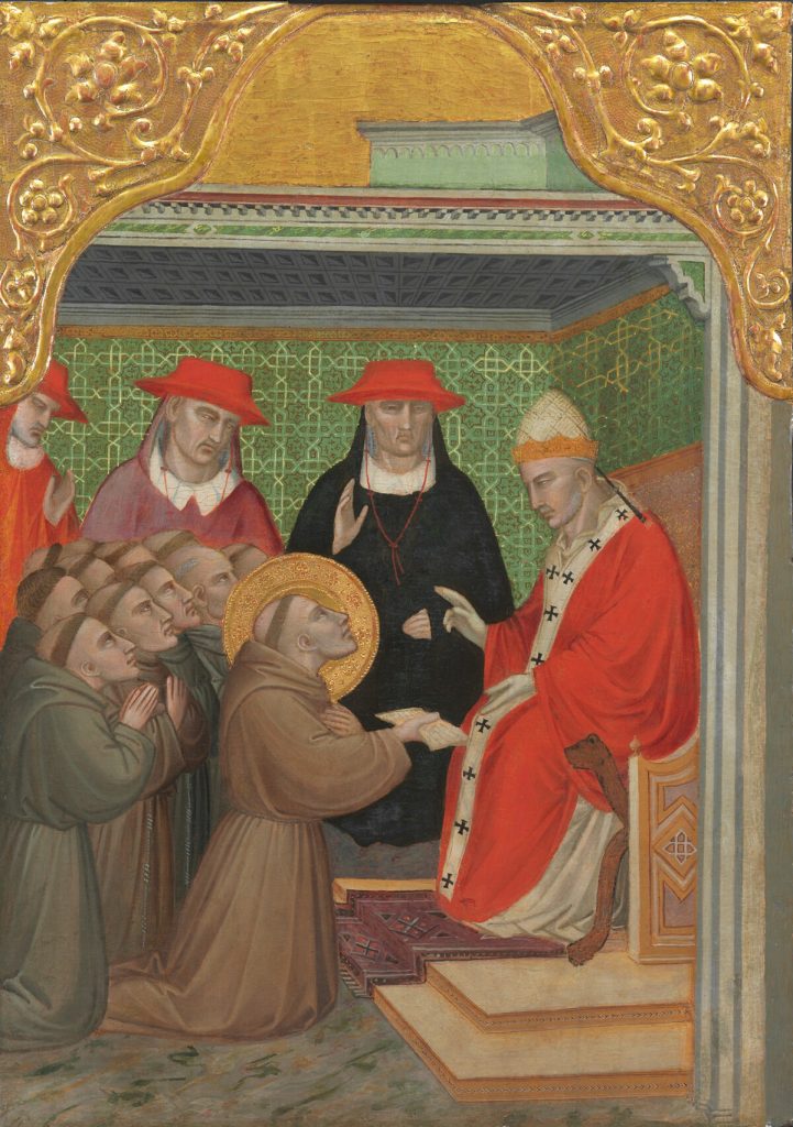 Saint Francis before the Pope (The Approval of the Franciscan Rule)