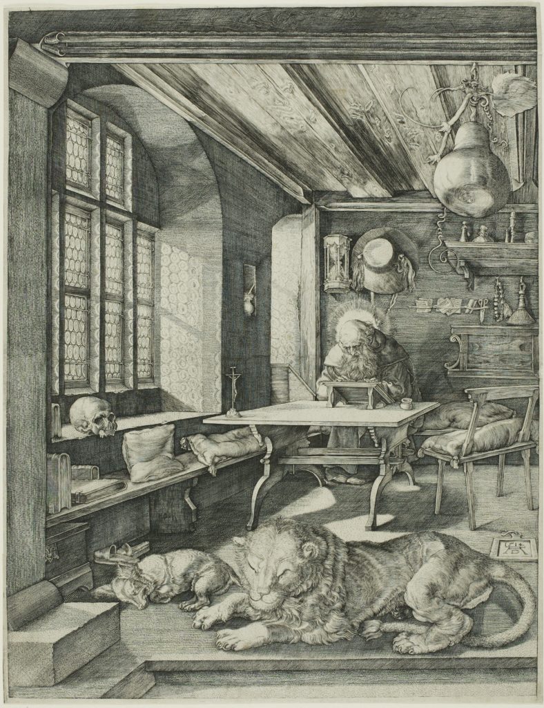 Saint Jerome in His Study