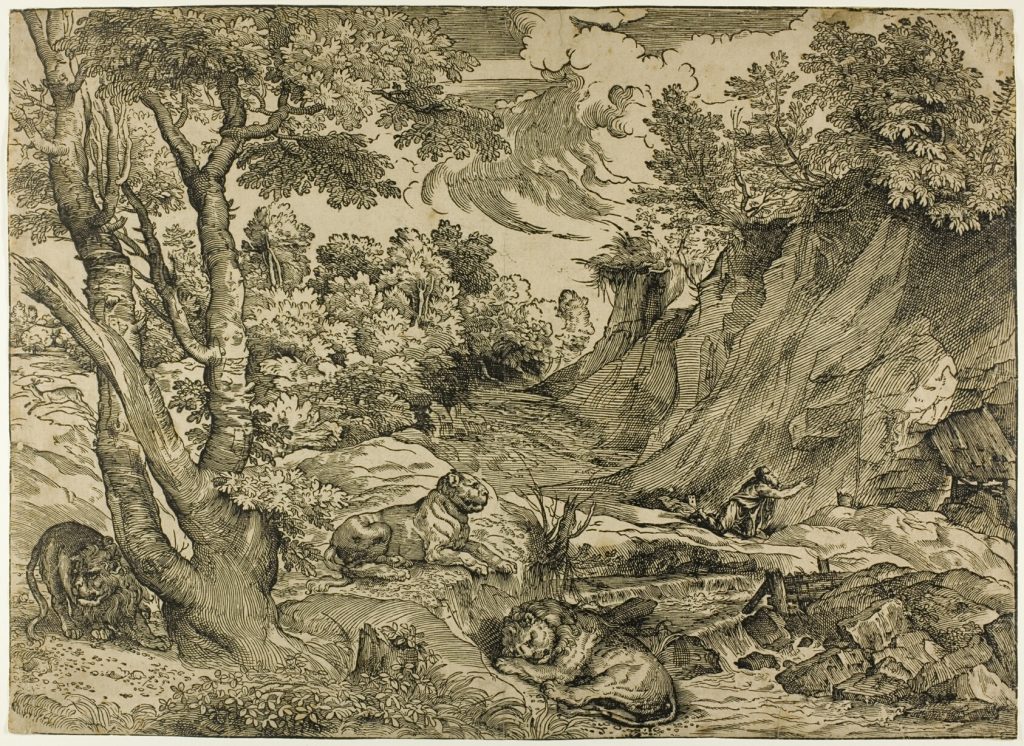 Saint Jerome in the Wilderness