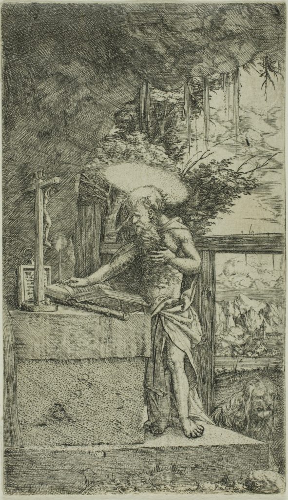 Saint Jerome Reading