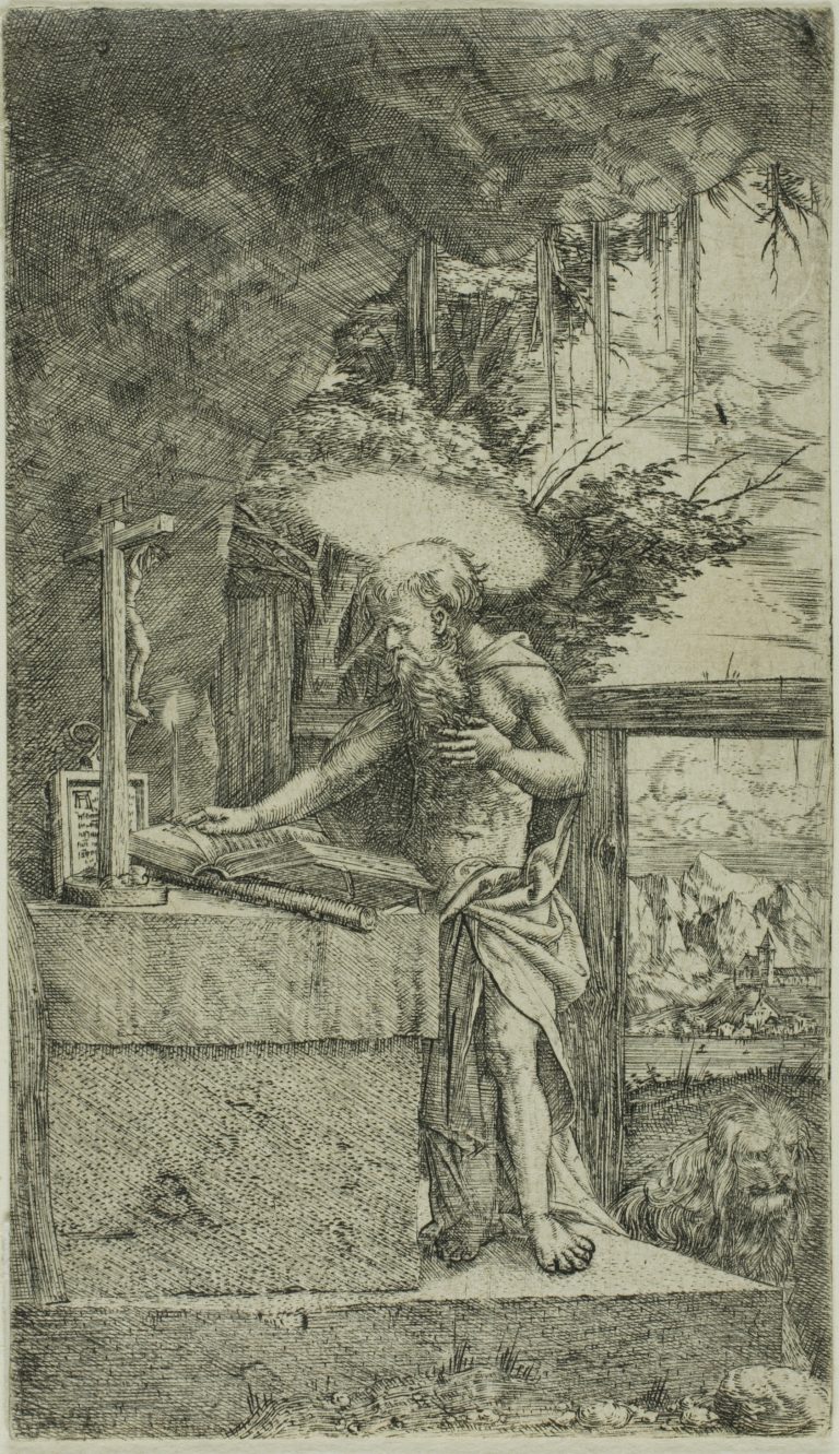 Saint Jerome Reading