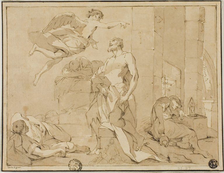 Saint Paul Rescued from Prison by an Angel