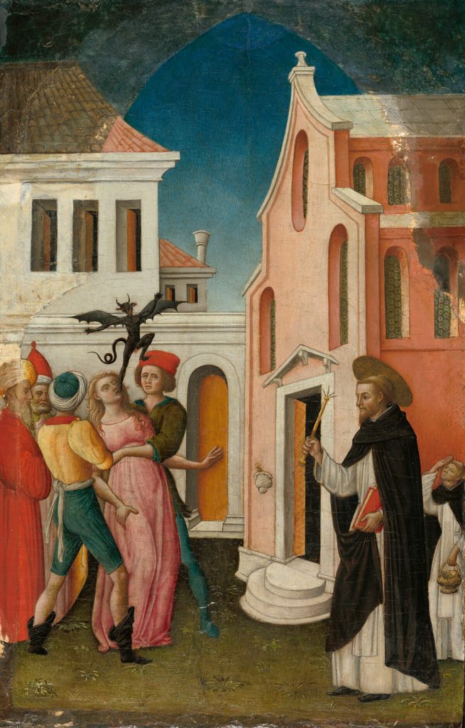 Saint Peter Martyr Exorcizing a Woman Possessed by a Devil