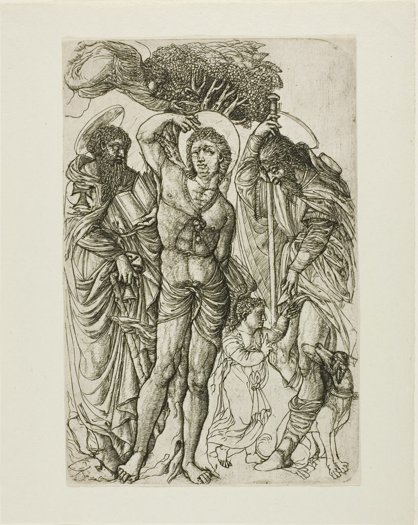 Saint Sebastian, Saint Anthony, and Saint Roch