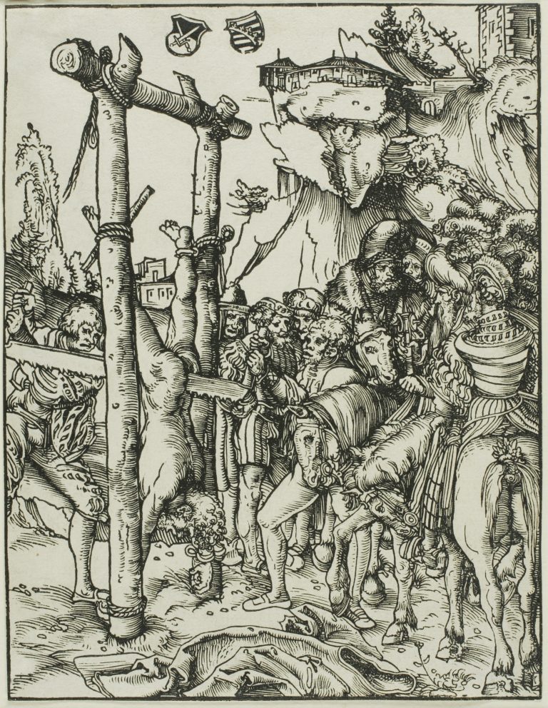 Saint Simon, from The Martyrdom of the Apostles