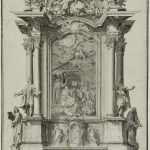 Study for an Altar Containing a Painting of the Adoration of the Shepherds