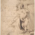 Study of the Christ Child and the Hand of the