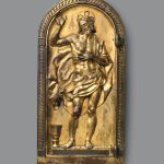 Tabernacle door with the risen Christ