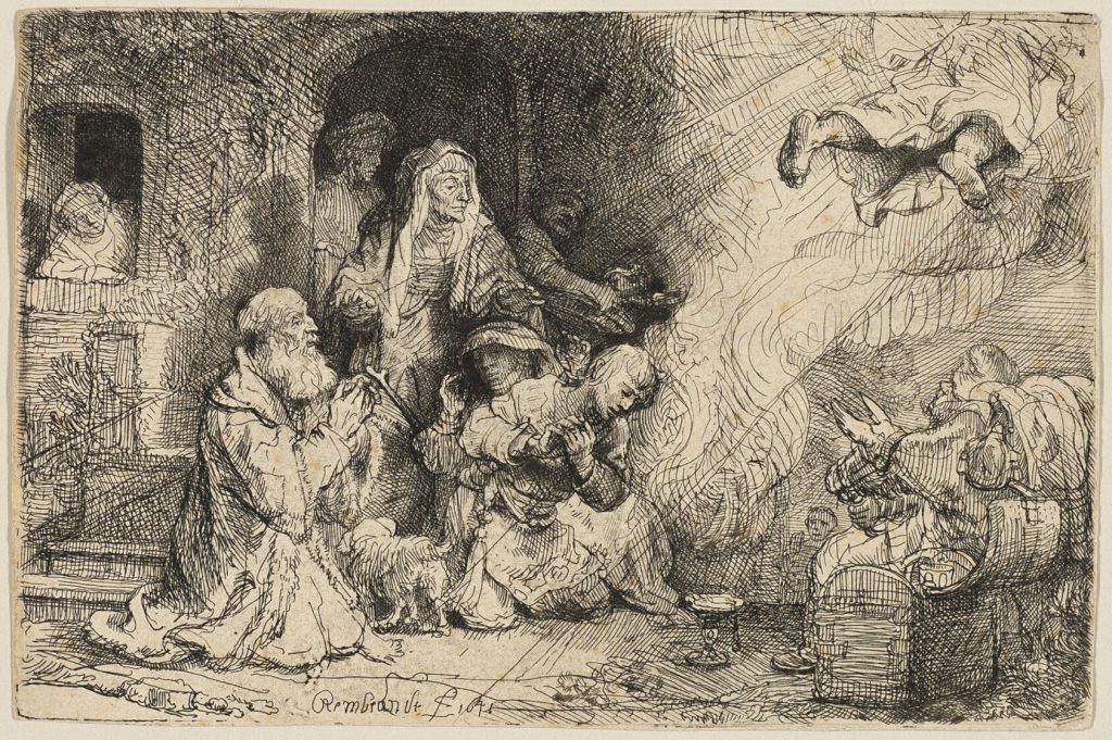 The Angel Departing from the Family of Tobias