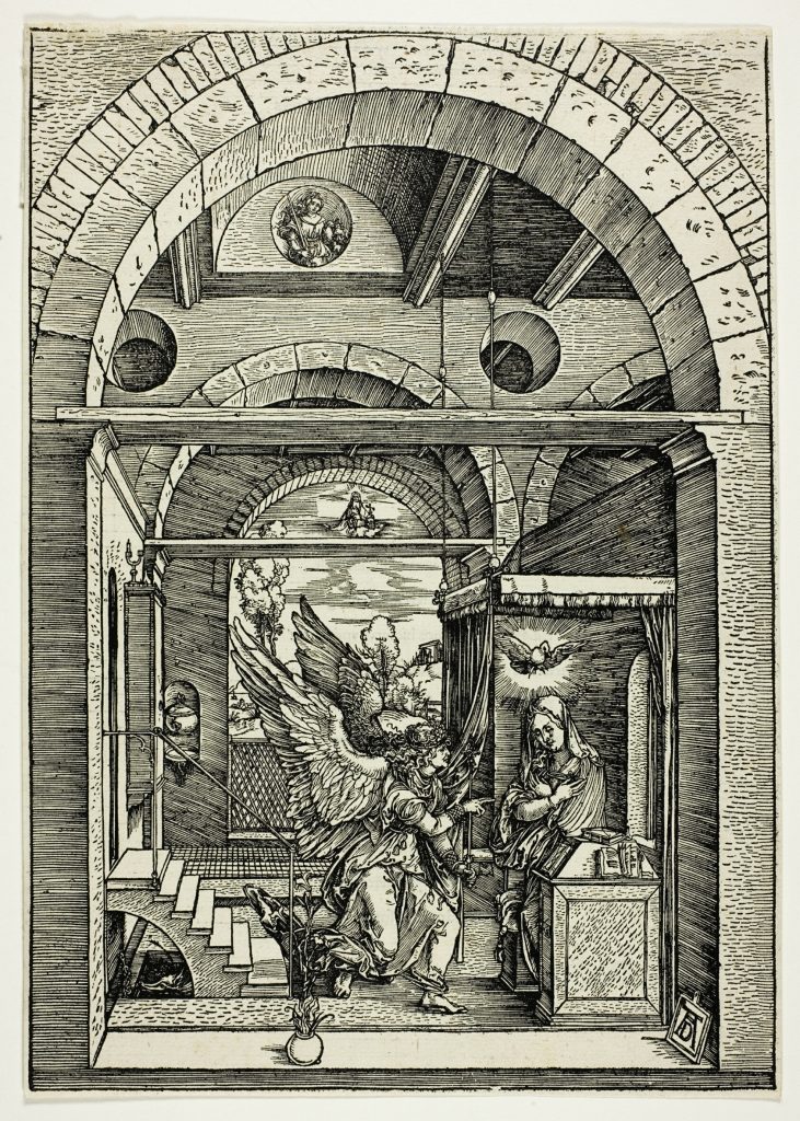 The Annunciation, from The Life of the Virgin