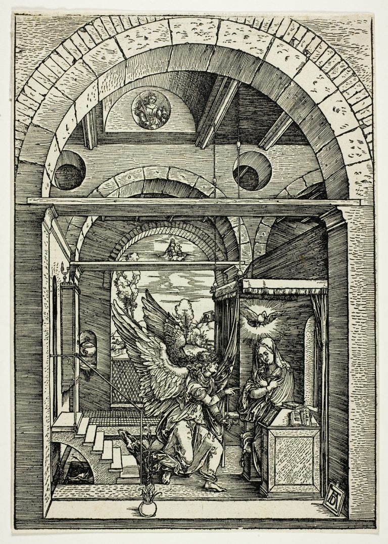 The Annunciation, from The Life of the Virgin