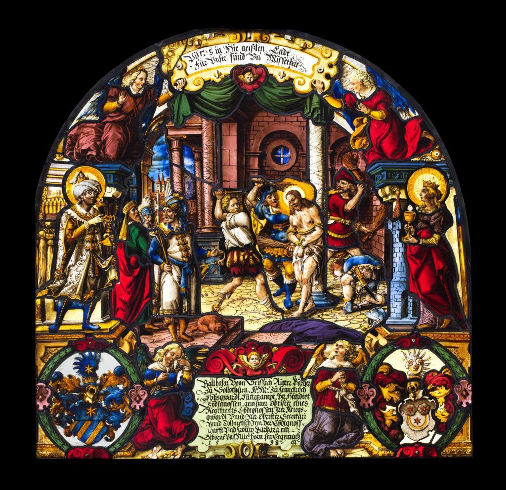 The Flagellation, Christ at the Column