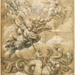 The Holy Trinity with Saint Michael Conquering the Dragon