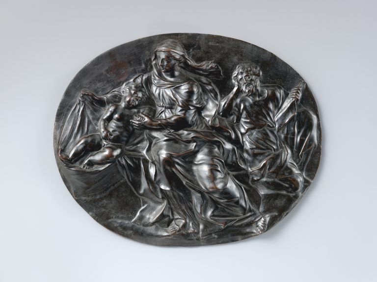 The rest on the flight into Egypt — Algardi