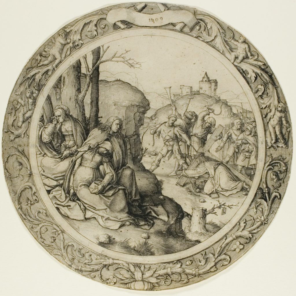 The Round Passion: Christ Carrying the Cross