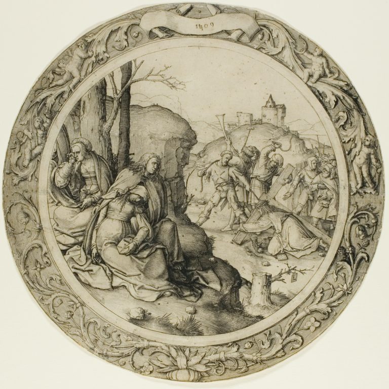 The Round Passion: Christ Carrying the Cross