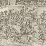 The Second Tournament with a Tapestry Showing Samson and the Lion