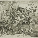 The Temptation of Saint Anthony, plate 16 from the Emblemata Secularia