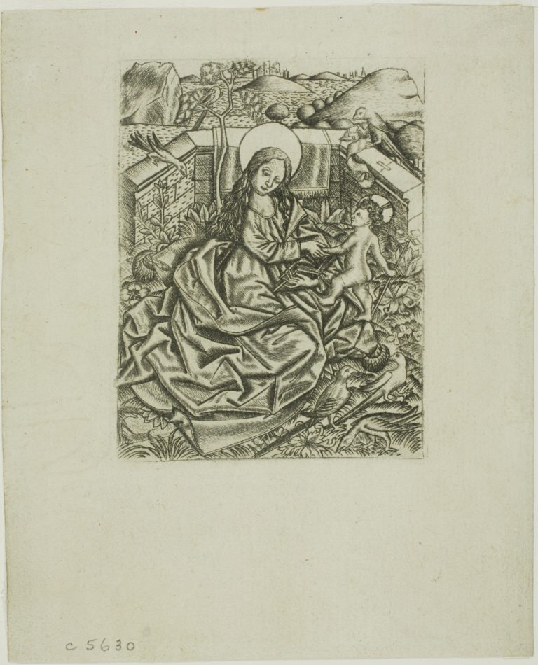 The Virgin and Child in the Garden
