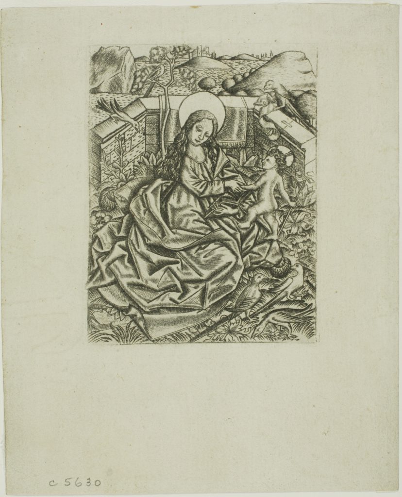 The Virgin and Child in the Garden