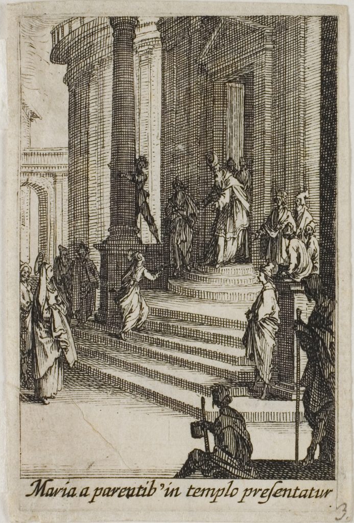 The Virgin Mary Presented at the Temple, from The Life of the Virgin