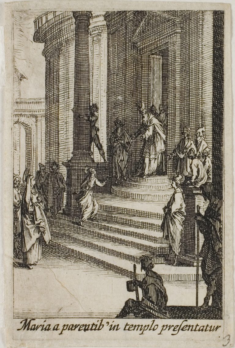 The Virgin Mary Presented at the Temple, from The Life of the Virgin