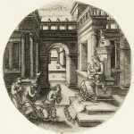 The Virgin Seated on an Altar