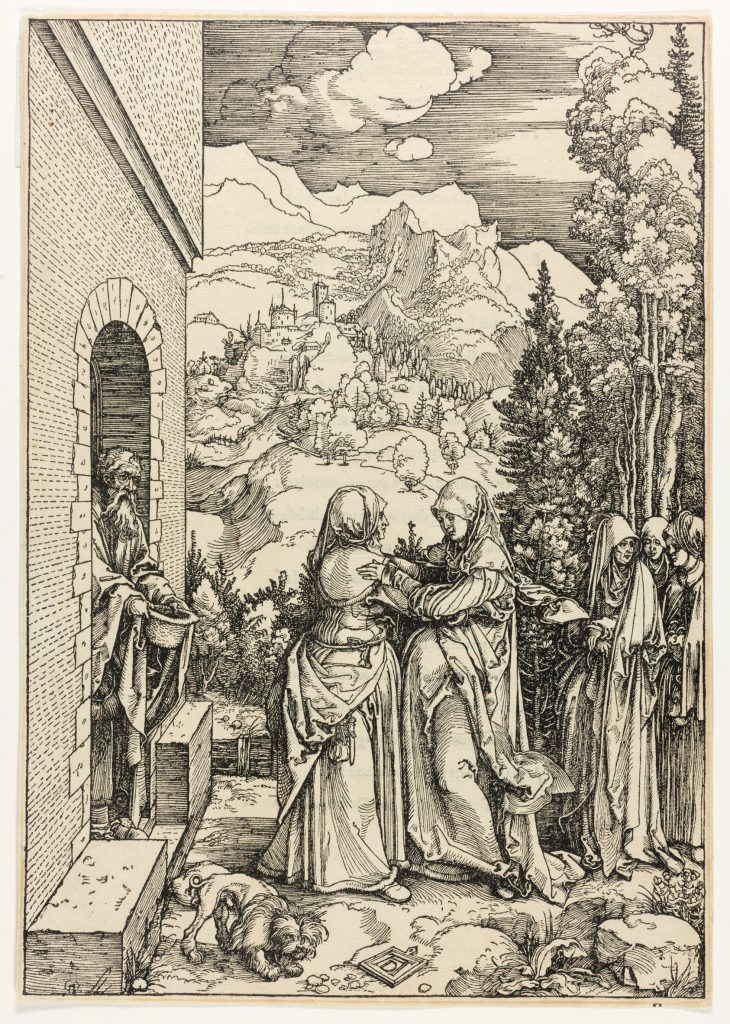 The Visitation, from The Life of the Virgin