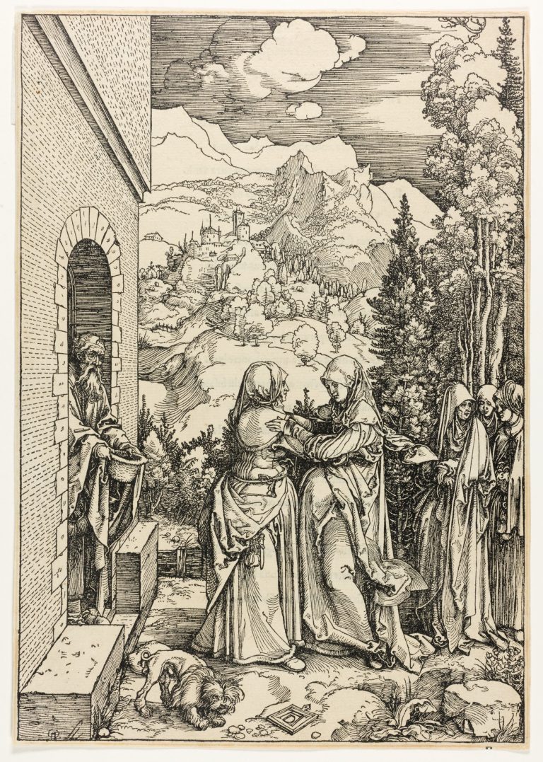 The Visitation, from The Life of the Virgin