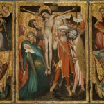 Triptych of the Crucifixion with Saints Anthony