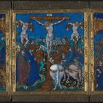 Triptych with The Crucifixion, The Flagellation, and The Entombment