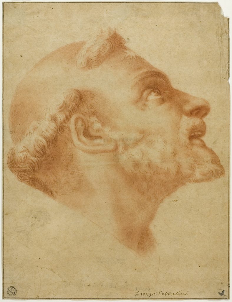 Upturned Head of Saint Dominic