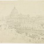 View of Saint Peter's in Rome