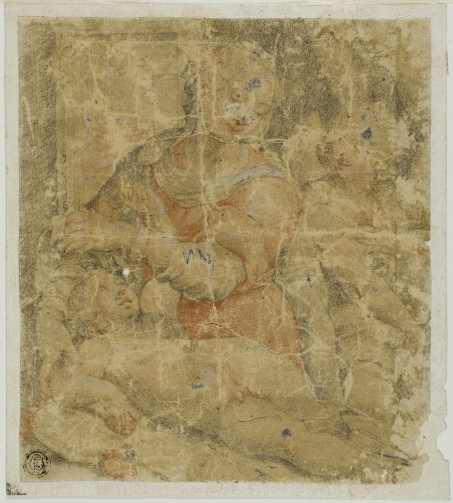 Virgin and Child with Angel