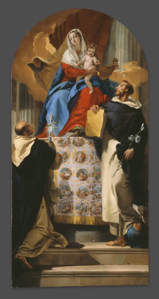 Virgin and Child with Saints Dominic and Hyacinth